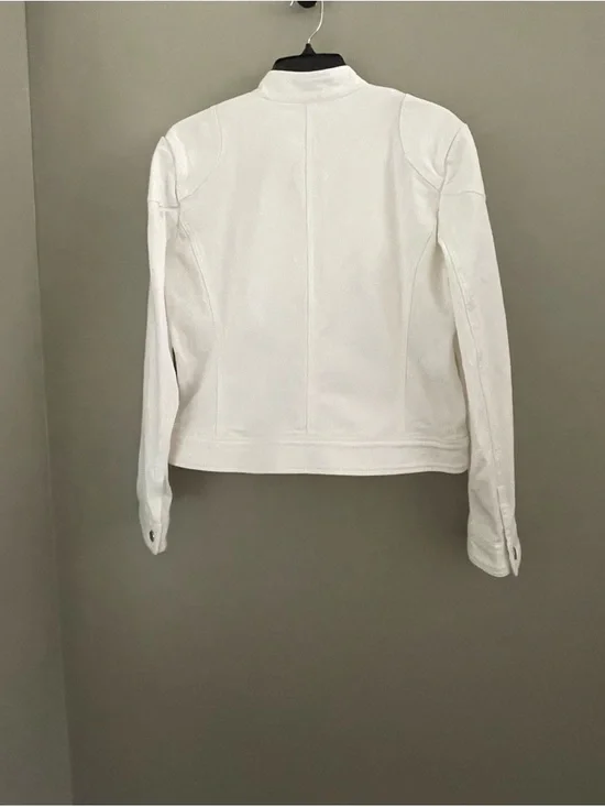 Ralph Lauren White Denim Jacket - Picture 5 of 6